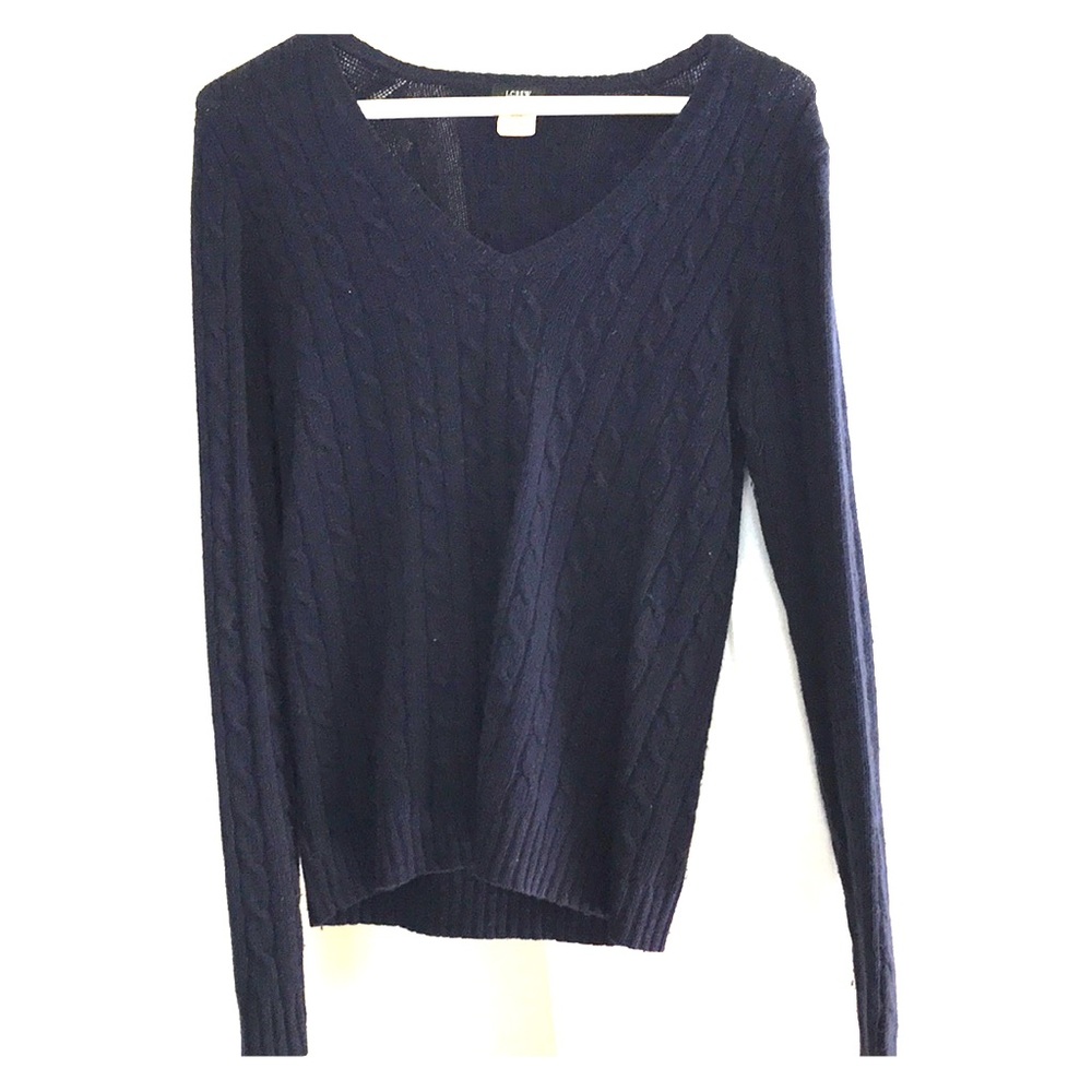 cable-knit sweater - a staple!